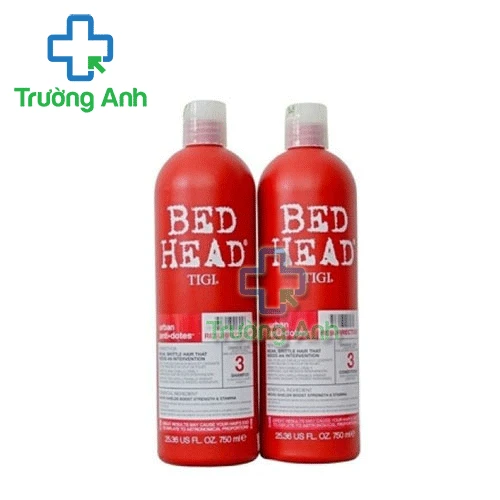 Bộ gội xả Tigi Bed Head Rehab For Hair 750ml (màu đỏ) của Mỹ
