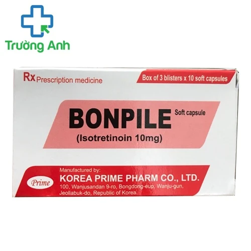 Bonpile soft cap - Thuốc điều trị mụn trứng cá nặng của Hàn Quốc