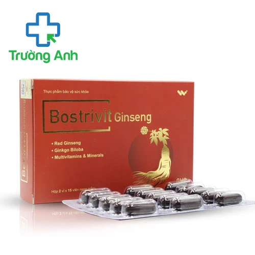 Bostrivit Ginseng HD Pharma (30 viên) - Giúp tăng cường thể lực hiệu quả