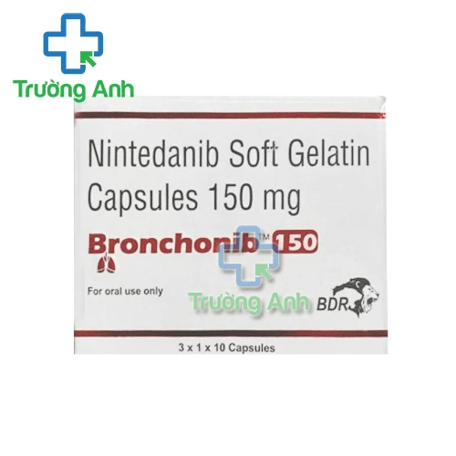 Bronchonib 150mg BDR - Điều trị xơ hóa phổi vô căn hiệu quả