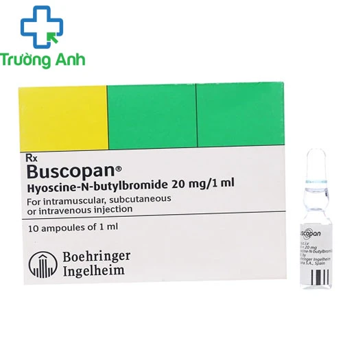 Buscopan 20mg/ml - Thuốc điều trị co thắt và nghẹt đường mật