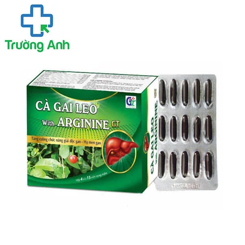 Cà gai leo with Arginine GT - Giúp tăng cường chức năng gan