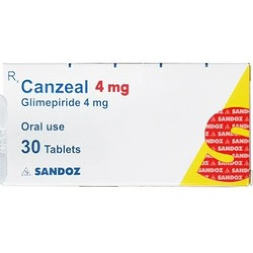 Canzeal Tab 4mg - Thuốc điều trị đái tháo đường type 2 hiệu quả