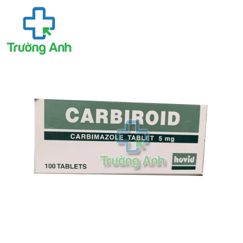 Carbiroid 5mg - Điều trị rối loạn tuyến giáp của Malaysia