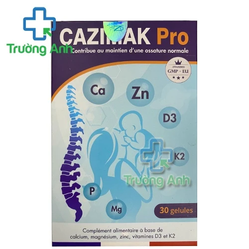 Cazimak Pro Lustrel - Giúp phát triển xương và răng ở trẻ nhỏ