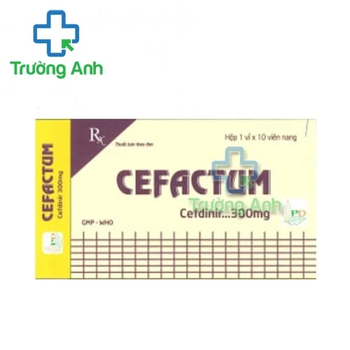 Cefactum 300mg Phương Đông - Thuốc điều trị viêm, nhiễm khuẩn