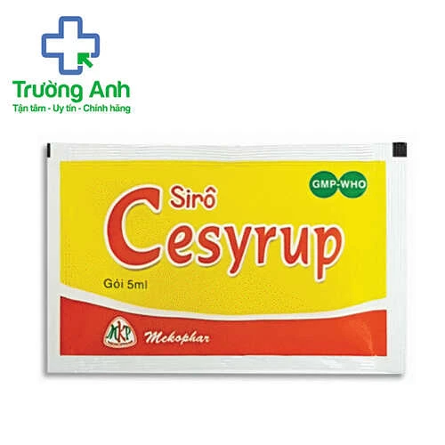 Cesyrup - Thuốc phòng và điều trị bệnh thiếu vitamin C ở trẻ em