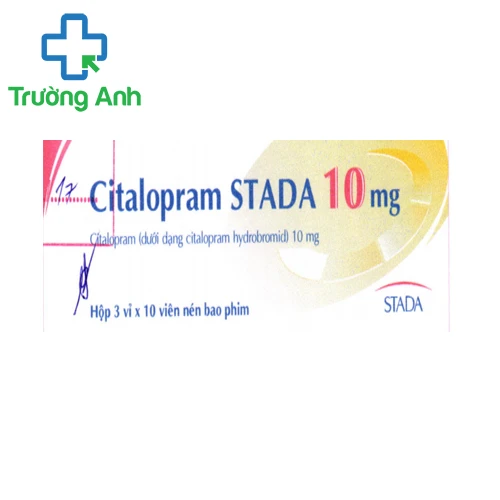 Citalopram Stada 10mg - Điều trị các đợt trầm cảm nặng hiệu quả