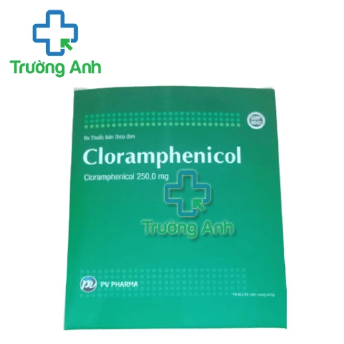 Cloramphenicol 250mg PV Pharma - Thuốc điều trị nhiễm khuẩn nặng