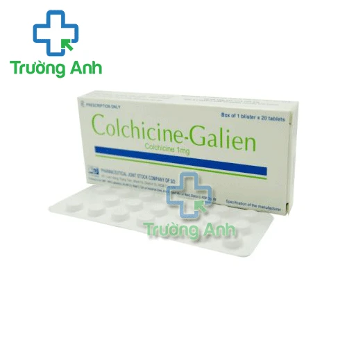 Colchicine-Galien 1mg F.T.Pharma - Thuốc điều trị bệnh gout
