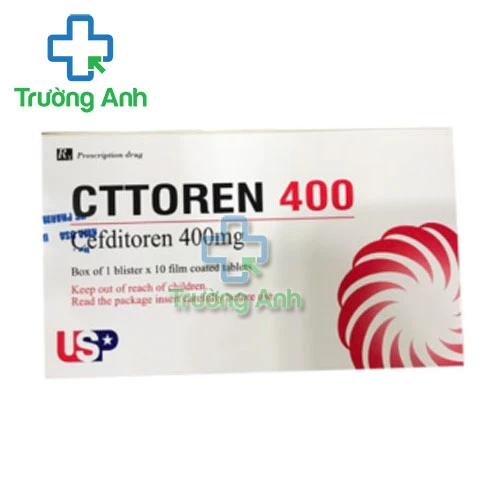 CTToren 400 US Pharma USA - Điều trị bệnh nhiễm khuẩn