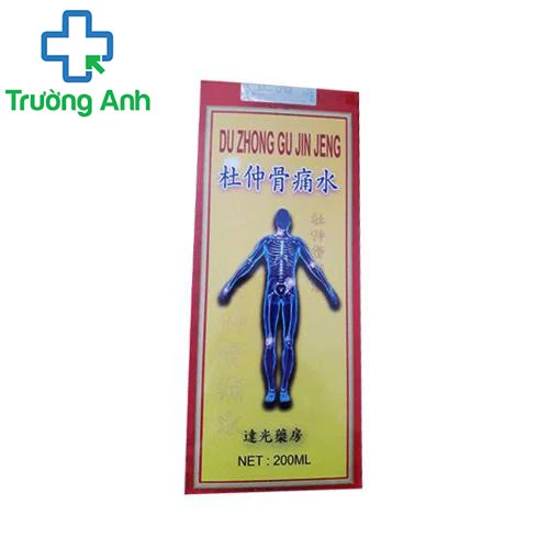 Dầu Du Zhong Gu Jin Jeng 200ml - Hỗ trợ điều trị đau thấp khớp