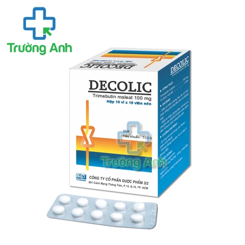 Decolic 100mg F.T.Pharma - Điều trị rối loạn tiêu hóa hiệu quả