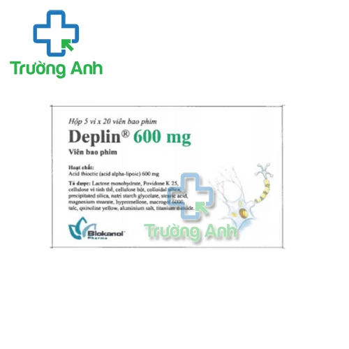 Deplin 600mg (viên) - Thuốc điều trị viêm đa dây thần kinh
