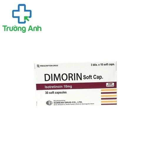 Dimorin 10mg Điều Trị Các Dạng Mụn Trứng Cá Nặng