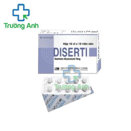 Diserti 16mg F.T.Pharma - Thuốc điều trị hội chứng Meniere 
