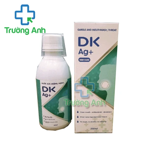 DK Ag+ - Dung dịch súc miệng ngừa sâu răng, giảm nhiệt miệng
