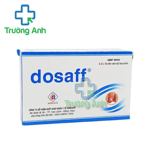Dosaff 500mg - Hỗ trợ điều trị bệnh trĩ hiệu quả