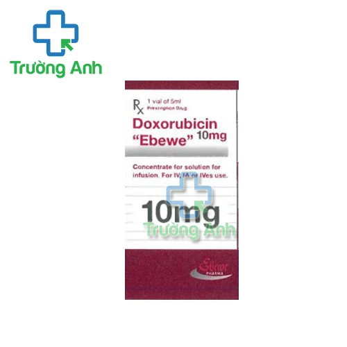 Doxorubicin "Ebewe" 10mg/5ml - Thuốc điều trị ung thư
