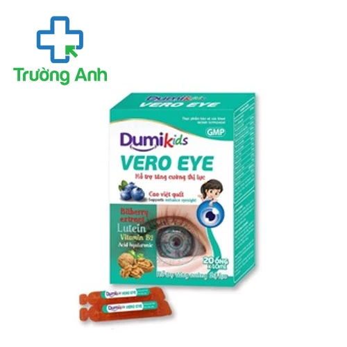Dumikids Vero Eye Vgas - Giúp tăng cường thị lực hiệu quả