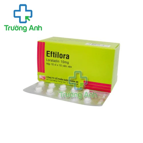 Eftilora 10mg F.T.Pharma - Thuốc điều trị viêm mũi dị ứng, mề đay