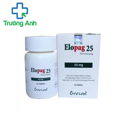 Elopag 25 - Thuốc điều trị giảm tiểu cầu hiệu quả của Bangladesh