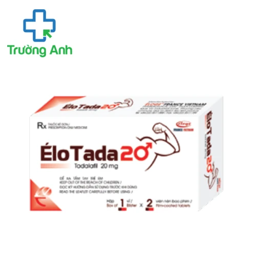EloTada 20 - Điều trị rối loạn cương dương hiệu quả