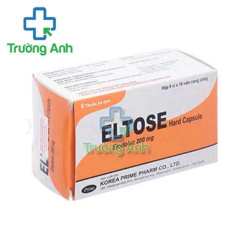 Eltose Hard Capsule 200mg Korea Prime - Thuốc giảm đau, kháng viêm