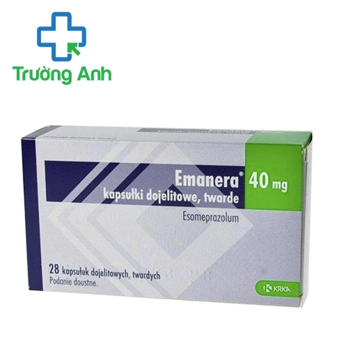 Emanera 40mg - Thuốc điều trị viêm loét dạ dày, trào ngược dạ dày