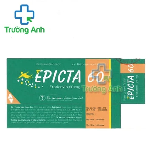 EPICTA 60 Acme Lab - Thuốc điều trị viêm khớp hiệu quả