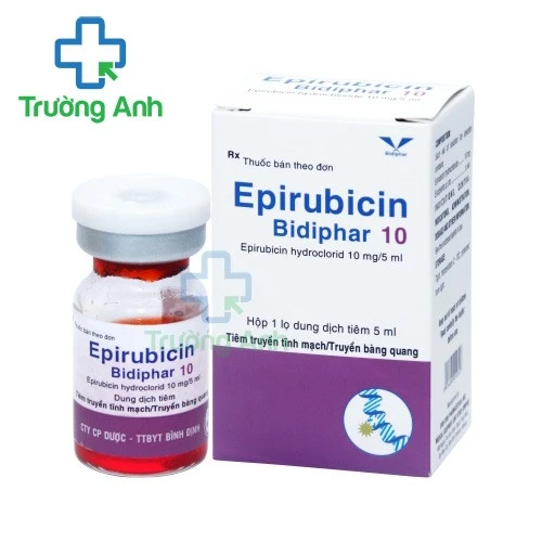 Epirubicin Bidiphar 10 - Điều trị ung thư hiệu quả