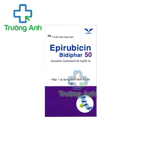 Epirubicin Bidiphar 50 - Điều trị ung thư hiệu quả