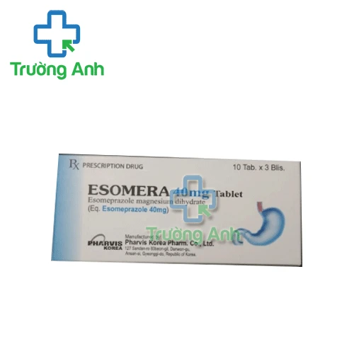 Esomera 40mg Tablet - Thuốc điều trị loét dạ dày - tá tràng