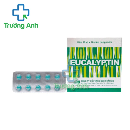 Eucalyptin 100mg F.T.Pharma - Hỗ trợ sát trùng đường hô hấp