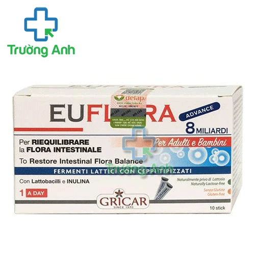Euflora 8 Miliardi Advance - Hỗ trợ giảm rối loạn tiêu hóa  