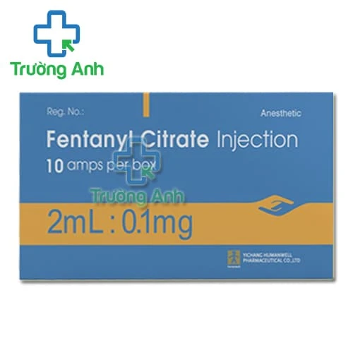 Fentanyl citrate 0.1mg/2ml Yichang - Giảm đau, chống viêm hiệu quả