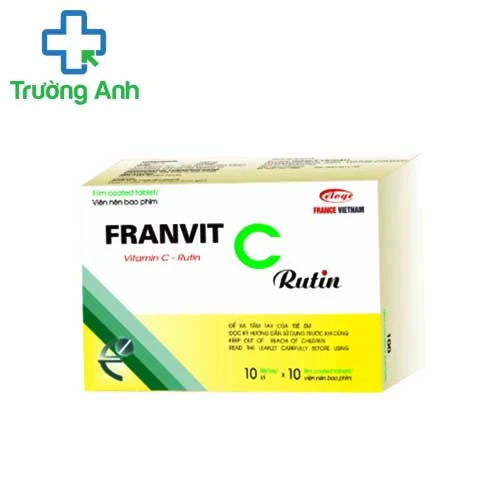 Franvit C Rutin - Giúp tăng cường sức khỏe hệ tim mạch hiệu quả