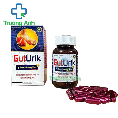 GutUrik (lọ 60 viên) - Giúp giảm đau nhức xương khớp hiệu quả