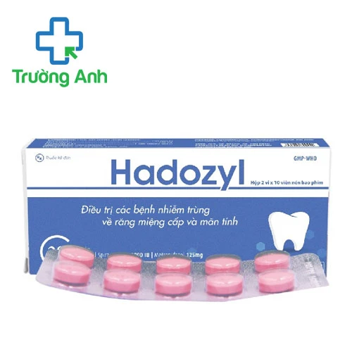 Hadozyl Hataphar - Điều trị nhiễm trùng răng miệng hiệu quả