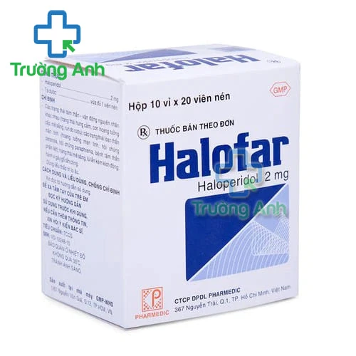 Halofar 2mg Pharmedic - Thuốc điều trị bệnh tâm thần chất lượng