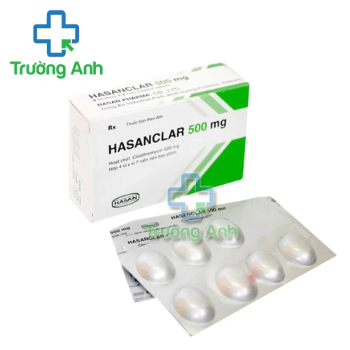 Hasanclar 500mg - Thuốc điều trị nhiễm trùng hiệu quả