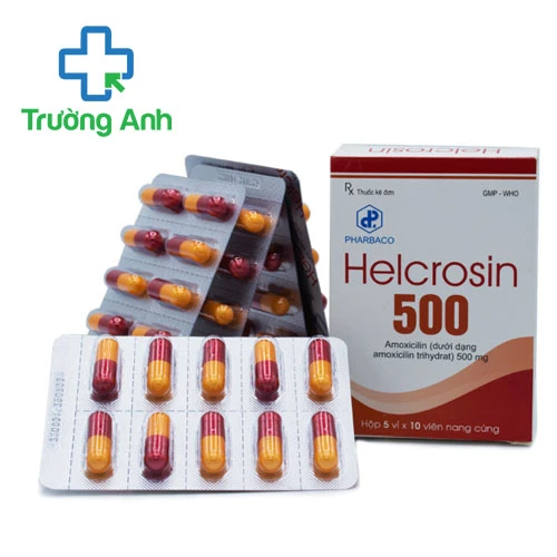 Helcrosin 500mg Pharbaco - Điều trị nhiễm khuẩn hiệu quả