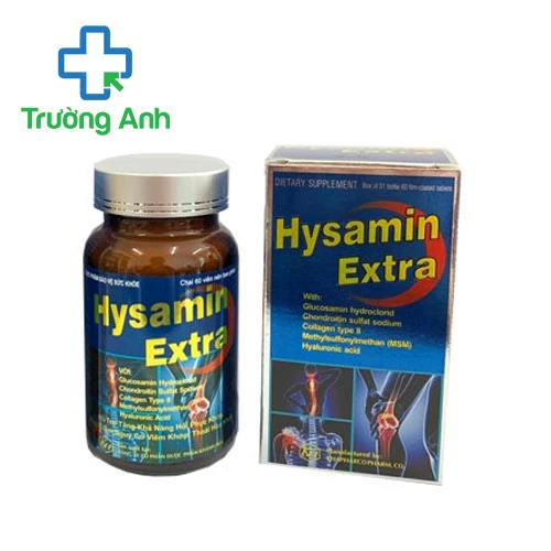 Hysamin Extra khapharco - Giúp bổ sung dưỡng chất cho khớp hiệu quả