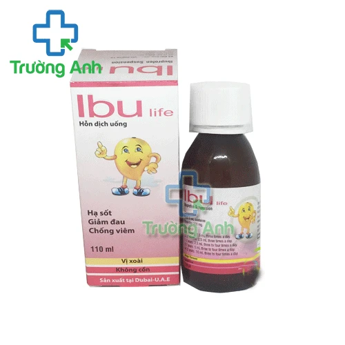 Ibulife 110ml - Thuốc giảm đau, hạ sốt ở trẻ hiệu quả