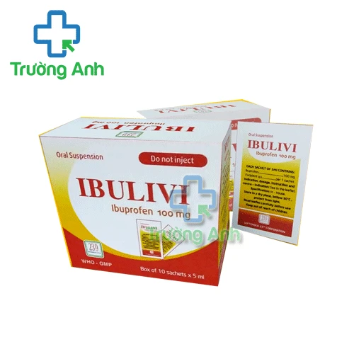 Ibulivi - Thuốc giảm đau, hạ sốt ở trẻ em hiệu quả