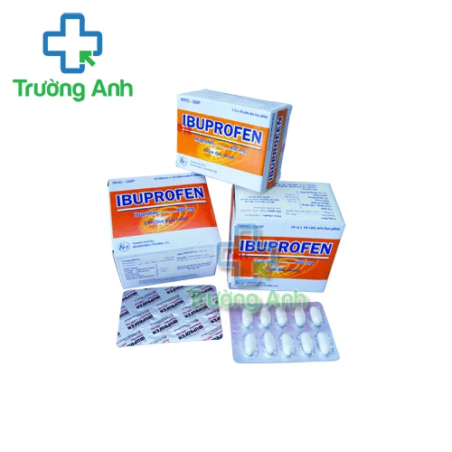 Ibuprofen 400mg Khapharco - Thuốc giảm đau, giảm viêm hiệu quả