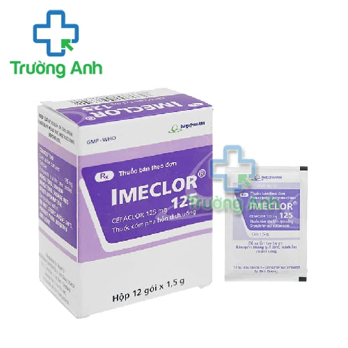 Imeclor 125 Imexpharm - Thuốc điều trị viêm, nhiễm trùng