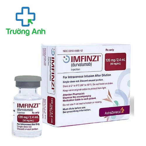 Imfinzi 120mg/2.4ml AstraZeneca - Thuốc điều trị ung thư phổi hiệu quả 