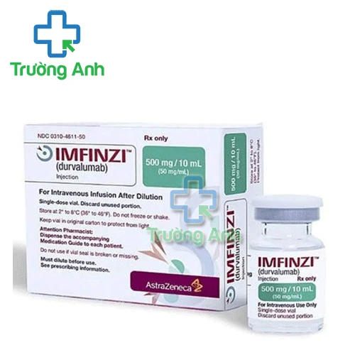 Imfinzi 500mg/10ml AstraZeneca - Điều trị ung thư phổi hiệu quả