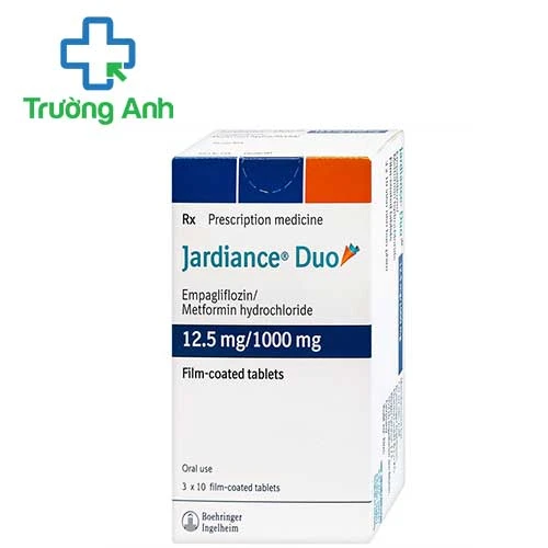 Jardiance Duo 12,5mg + 1000mg - Thuốc trị đái tháo đường của Đức